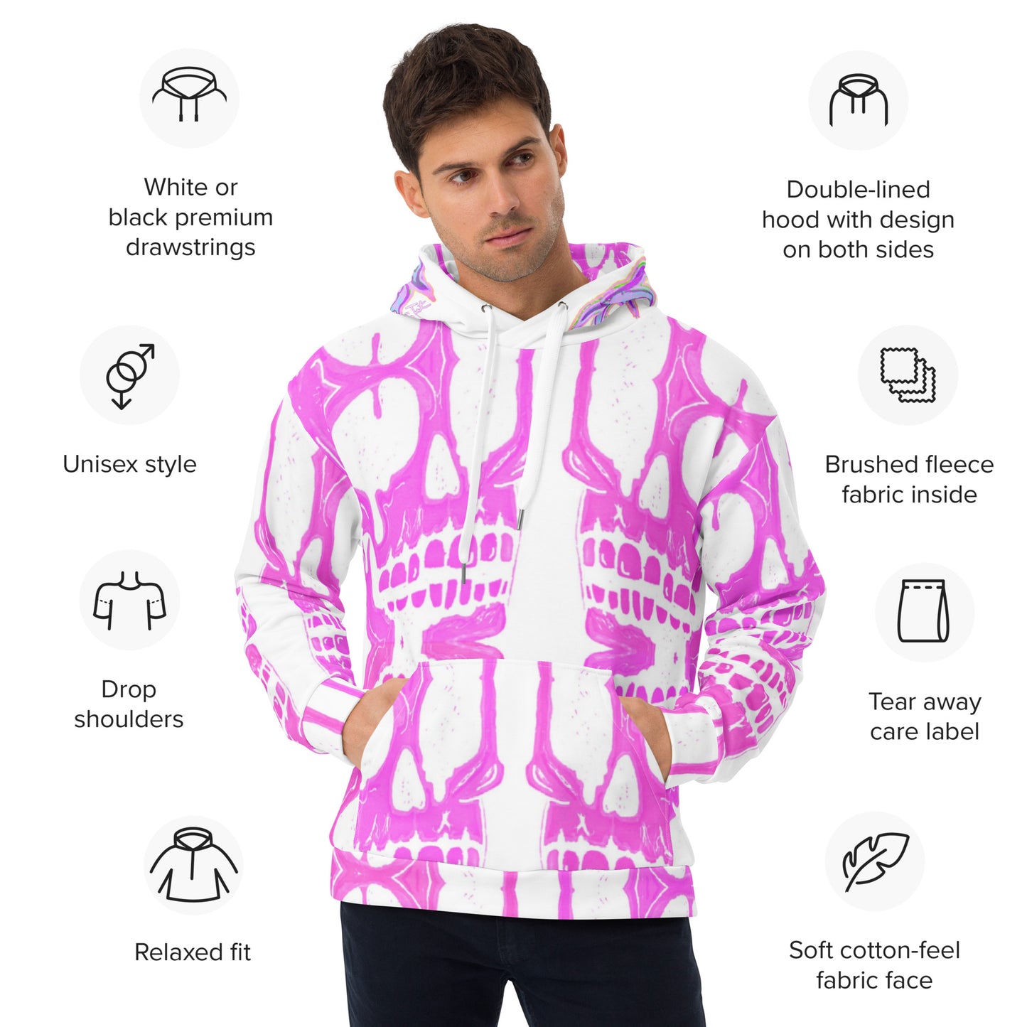 PINK UNISEX SICKFUCK HOODIE